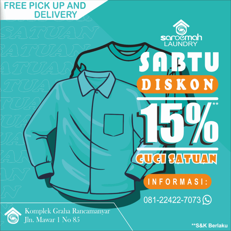 SABTU CUCI SATUAN 15%